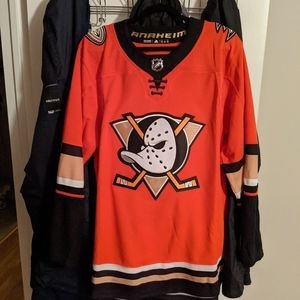 Anaheim Ducks Orange Alternate Authentic Jersey